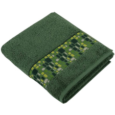 Bellatex Froté, 21/33 - 70×140 cm - sötétzöld, kövek lakástextília