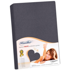 Bellatex frottír lepedő, 140×200 cm, grafitszürke (11369) lakástextília