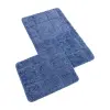 Bellatex Fürdőszoba szett, Bany Silver 60 × 100 cm + 60 × 50 cm 425/004 kék
