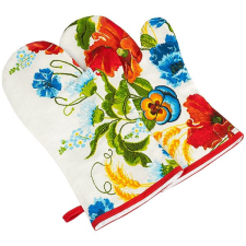 Bellatex Gita Grillkesztyű, 20×36 cm, pipacs, 2 db lakástextília