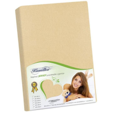 Bellatex Jersey lepedő, 180×200 cm, világosbézs (105) lakástextília