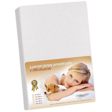 Bellatex Jersey lepedő elasztánnal, 90×200 cm, fehér (754) lakástextília