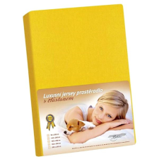 Bellatex Jersey s elastanem - 160 × 200 cm - sytá žlutá lakástextília