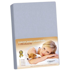 Bellatex KL4 Prostěradlo Jersey s elastanem 180 × 200, světle šedé lakástextília