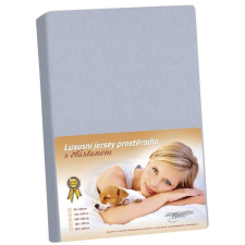 Bellatex KL7 Jersey lepedő elasztánnal, 120×200 cm, világosszürke (8214) lakástextília