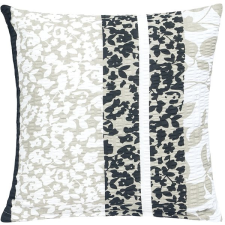 Bellatex krepp párnahuzat, 40×40 cm, barnásbézs levelek lakástextília