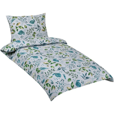 Bellatex pamut, 90/644, zöld levelek, 140 × 200 cm, 70 × 90 cm lakástextília