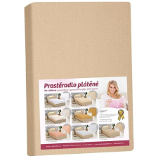 Bellatex Plátěné - 90 × 200 cm - kávová lakástextília