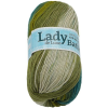 Bellatex s.r.o. Lady de Luxe Batik 100g - 605 zöld, bézs (9086)