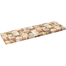 Bellatex Sedák na lavici 34 / 560 hladký na zip 40 × 120 zrnková káva lakástextília