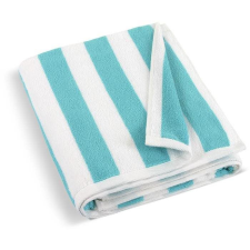 Bellatex Terry beach towels - 100 × 150 cm - white-turquoise (2899) lakástextília