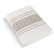 Bellatex Terry Mosaic - Towel 124/008 - 70 × 140 cm - cream (4414) lakástextília
