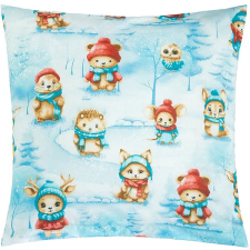 Bellatex VÁNOCE 40 × 40 cm 55/CH47 zvířátka v zimě lakástextília