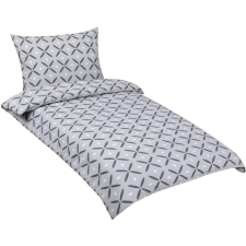 Bellatex vászon krepp 80/811 szürke négyzet 140×200, 70×90 cm (11553) lakástextília