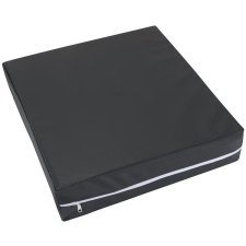 Bellatex Vízhatlan - 40 × 40 × 10 cm - cipzáras huzat - sötétszürke lakástextília