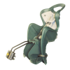  Bellelli Mr Fox Luxe B-Fix Relax bicikliülés 22kg-ig - Forest Green