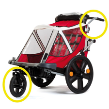  Bellelli Urban Kit első kerék és tolókar szett biciklis utánfutóhoz gyermek- és ifjúsági könyv