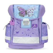 BELMIL Iskolatáska, hátitáska merev falú Belmil Classy 403-13, Purple Blue Butterfly 2025. iskolatáska