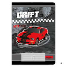 Belmil szótár füzet, Autósport/Drift, 40 lapos, A/5 (31-40) füzet