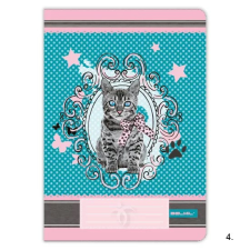  Belmil szótár füzet, Cica, 40 lapos, A/5 (31-40) füzet