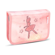 BELMIL Tolltartó, 2 klapnis, BELMIL  Ballerina  fekete-rózsaszín tolltartó