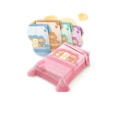  Belpla Baby perla gold pléd (543) 80*110 lila -tasakos babaágynemű, babapléd
