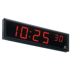  Beltéri digitális óra, kétoldalas, mennyezeti rögzítés 30 cm falióra