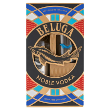 Beluga Noble prémium vodka 40% 0,7 l + 1 pohár vodka