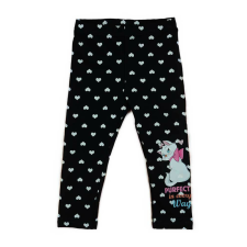  Belül enyhén bolyhos kislány leggings Marie cica mintával gyerek nadrág