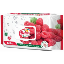 Belux nedves törlőkendő málna (RASPBERRY) 120 db flip top tisztító- és takarítószer, higiénia