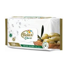  BELUX nedves törlőkendő oliva (OLIVE) 120 db flip top tisztító- és takarítószer, higiénia
