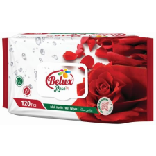 Belux nedves törlőkendő rózsa (ROSE) 120 db flip top tisztító- és takarítószer, higiénia