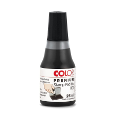 Bélyegzőfesték C 801/25 ml Colop fekete bélyegző