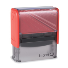 Bélyegzőház Trodat 8913 Imprint 2.0 piros, fekete párnával bélyegző