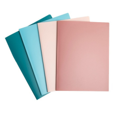  Bemutatómappa Exacompta Skandi A/4 20 részes PP vegyes színek mappa