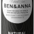 Ben&Anna BEN & ANNA Urban Black 40 g