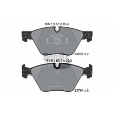 BENDIX Braking fékbetétkészlet, tárcsafék BENDIX Braking BPD1211 autóalkatrész