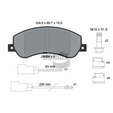 BENDIX Braking fékbetétkészlet, tárcsafék BENDIX Braking BPD1213 autóalkatrész