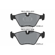 BENDIX Braking fékbetétkészlet, tárcsafék BENDIX Braking BPD1232 autóalkatrész