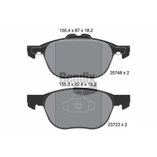 BENDIX Braking fékbetétkészlet, tárcsafék BENDIX Braking BPD1261 autóalkatrész