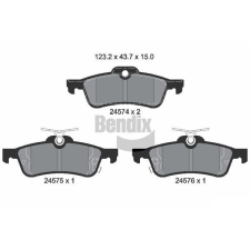 BENDIX Braking fékbetétkészlet, tárcsafék BENDIX Braking BPD1440 autóalkatrész