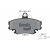 BENDIX Braking fékbetétkészlet, tárcsafék BENDIX Braking BPD1468