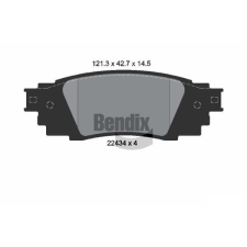 BENDIX Braking fékbetétkészlet, tárcsafék BENDIX Braking BPD1892 autóalkatrész