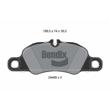 BENDIX Braking fékbetétkészlet, tárcsafék BENDIX Braking BPD2155 autóalkatrész