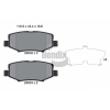 BENDIX Braking fékbetétkészlet, tárcsafék BENDIX Braking BPD2178