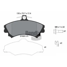 BENDIX Braking fékbetétkészlet, tárcsafék BPD1419 autóalkatrész