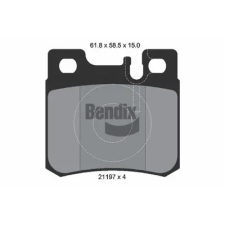 BENDIX Braking fékbetétkészlet, tárcsafék BPD1765 autóalkatrész