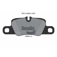 BENDIX Braking fékbetétkészlet, tárcsafék BPD2170 autóalkatrész
