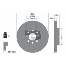 BENDIX Braking féktárcsa BDS1005 autóalkatrész