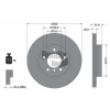 BENDIX Braking féktárcsa BDS1159HC